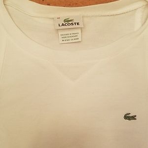 Lacoste white tennis dress